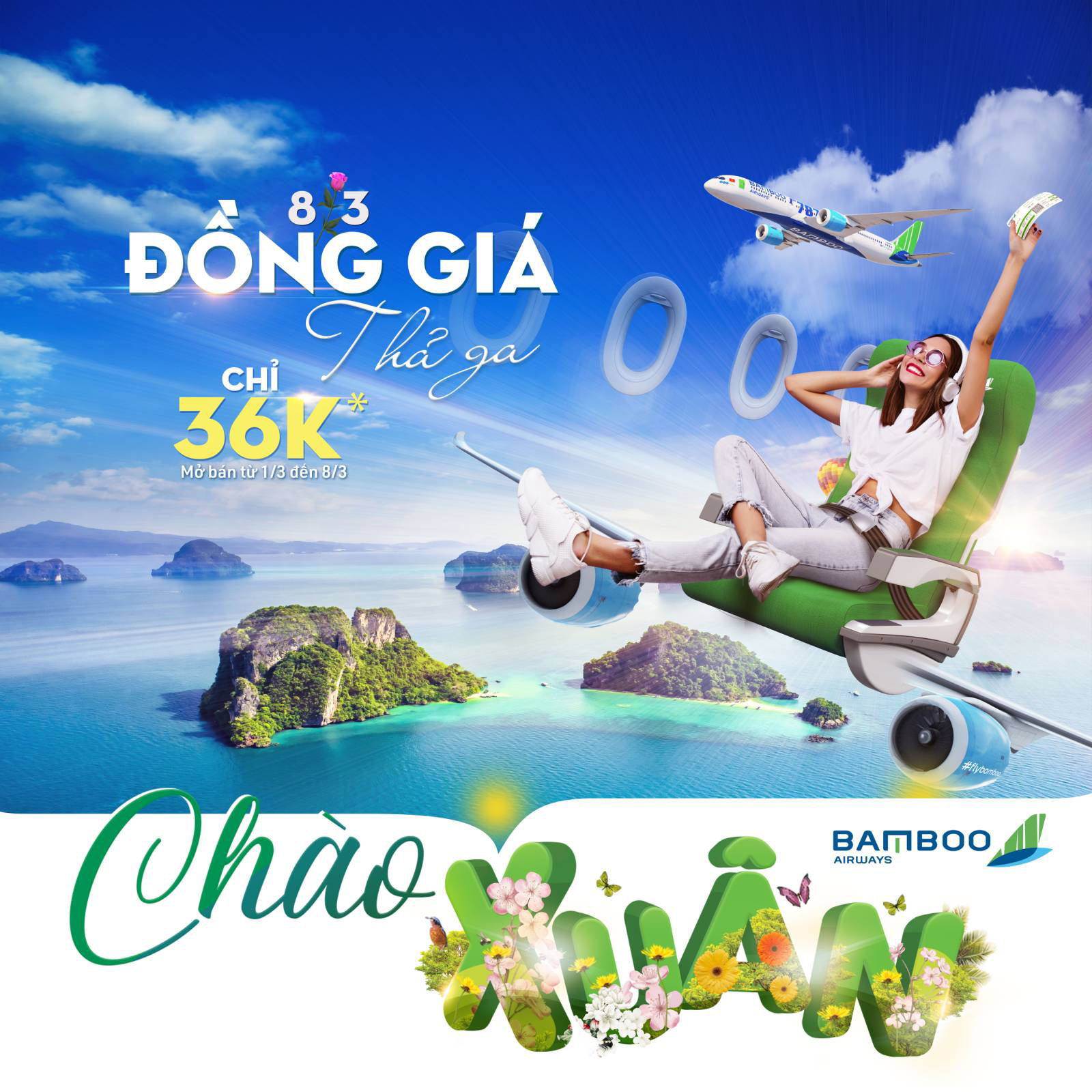 8/3 ĐỒNG GIÁ THẢ GA – CHỈ TỪ 36K*