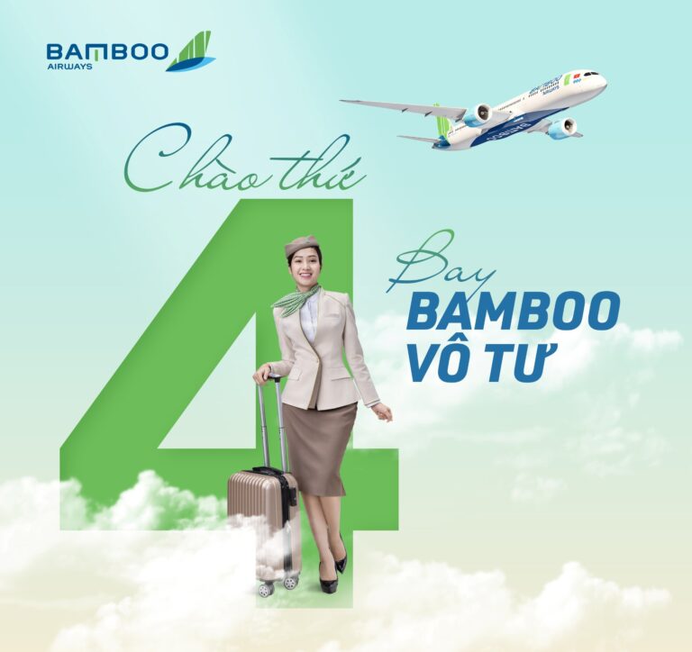 SĂN VÉ MÙA THU, VI VU DỌC ĐẤT NƯỚC CÙNG BAMBOO AIRWAYS