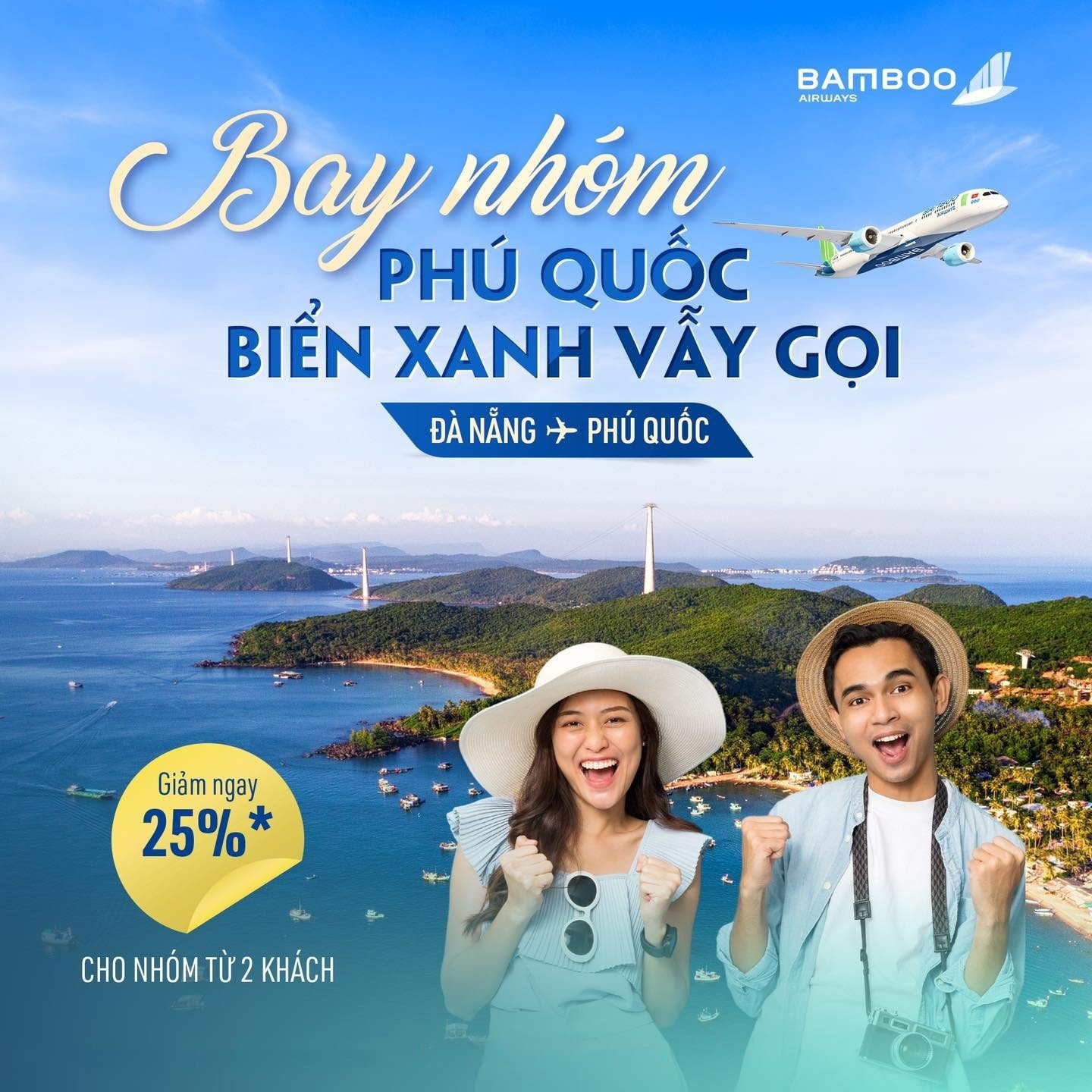 BAMBOO AIRWAYS_THÔNG BÁO TRIỂN KHAI CHƯƠNG TRÌNH ƯU ĐÃI ĐƯỜNG BAY ĐÀ NẴNG – PHÚ QUỐC GIAI ĐOẠN 26/03 – 20/04/2023